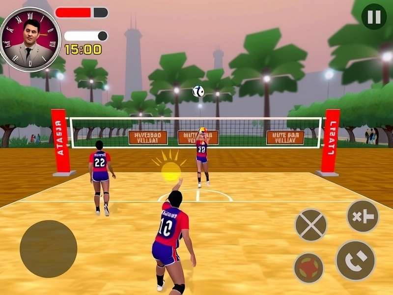 Hyderabad Power Volley gameplay screenshot